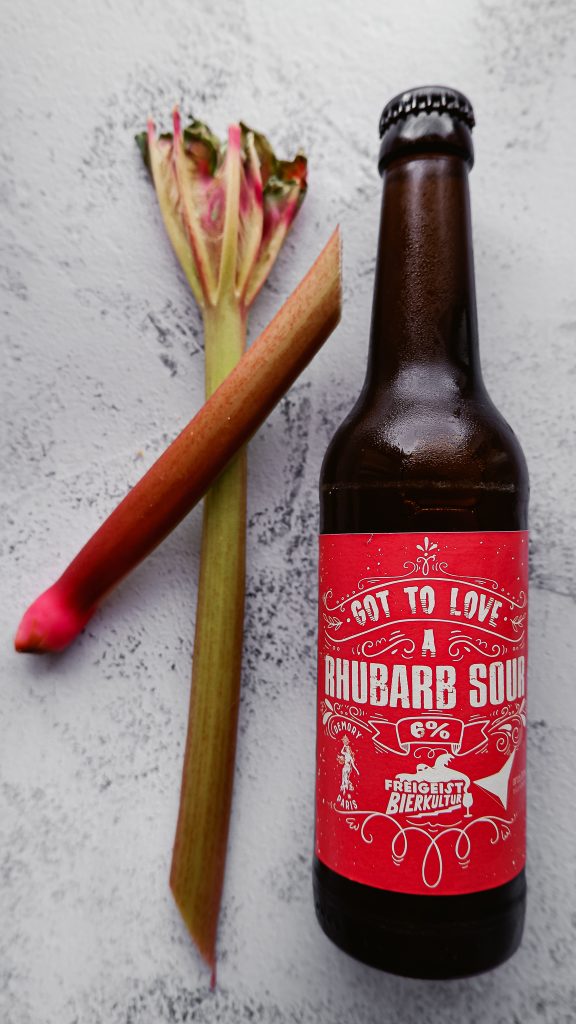 Got to love a rhubarb sour Bier von Freigeist Bierkultur