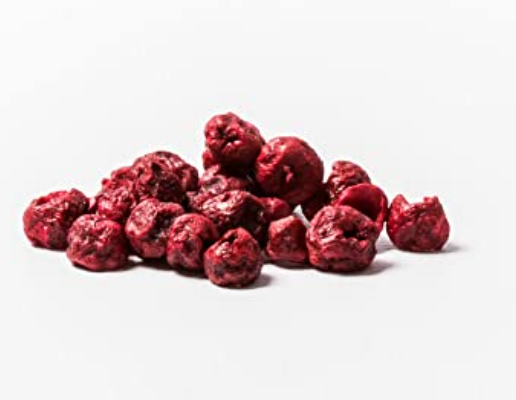 Gefriergetrocknete Kirschen